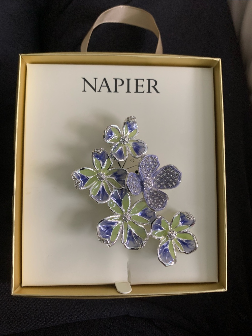 Napier Floral Brooch